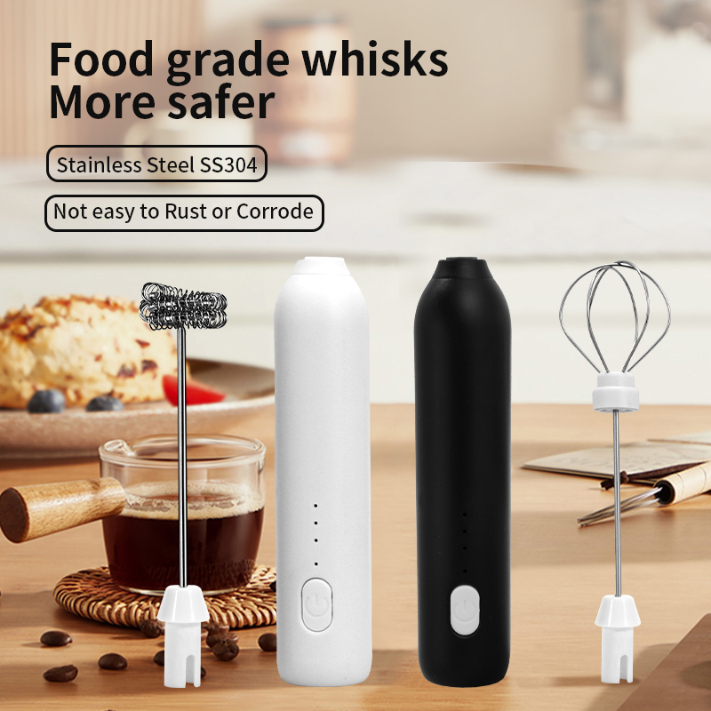 Milk Frother - Mousseur à café électrique 2 en