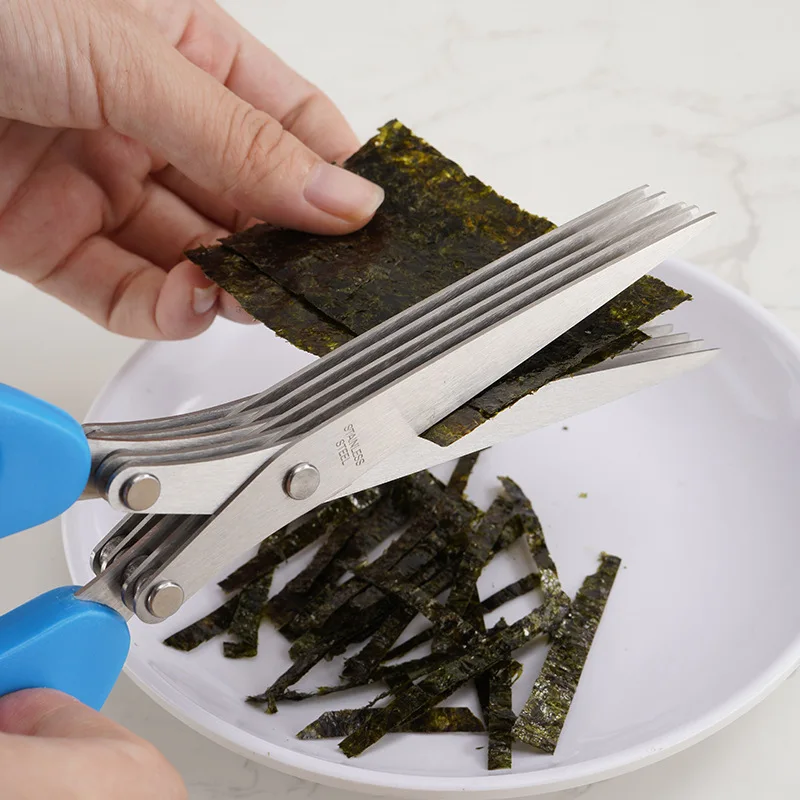 Herb Scissors 5 Blade - Ciseaux à herbes multifonctionnels à 5