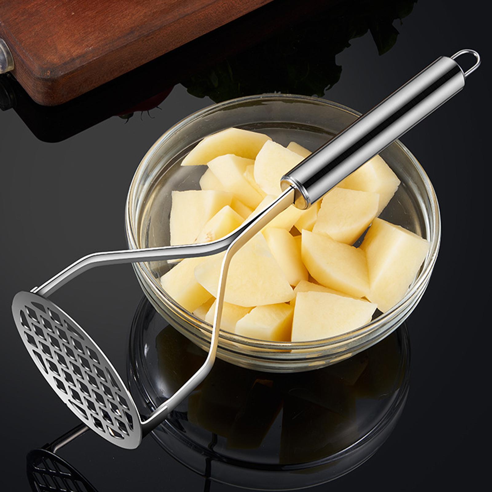 Kitchen Gadgets For Kids - Écraseur manuel en acier inoxydable pour