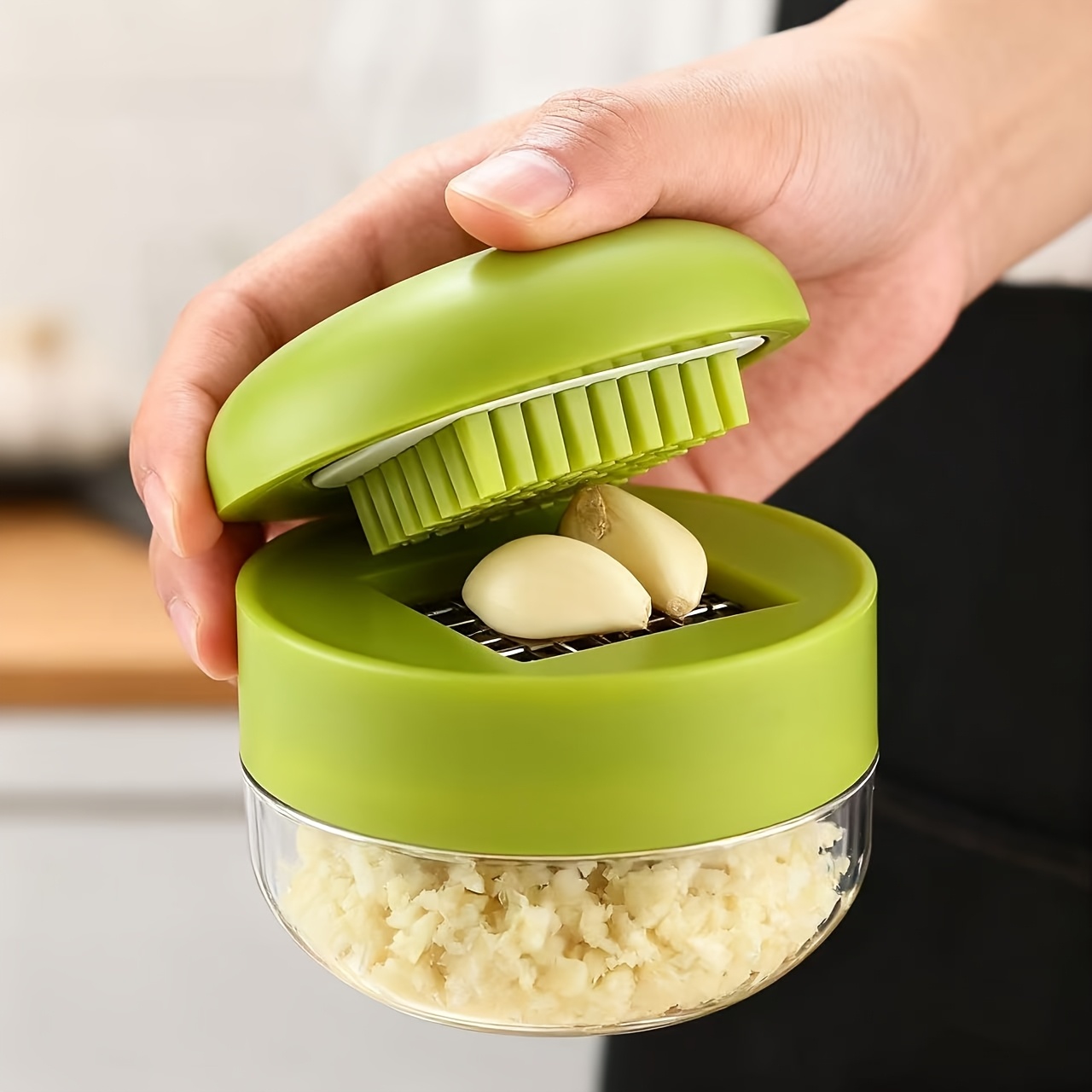 Kitchen Gadgets Essential - Hachoir à ail manuel 1 pièce,