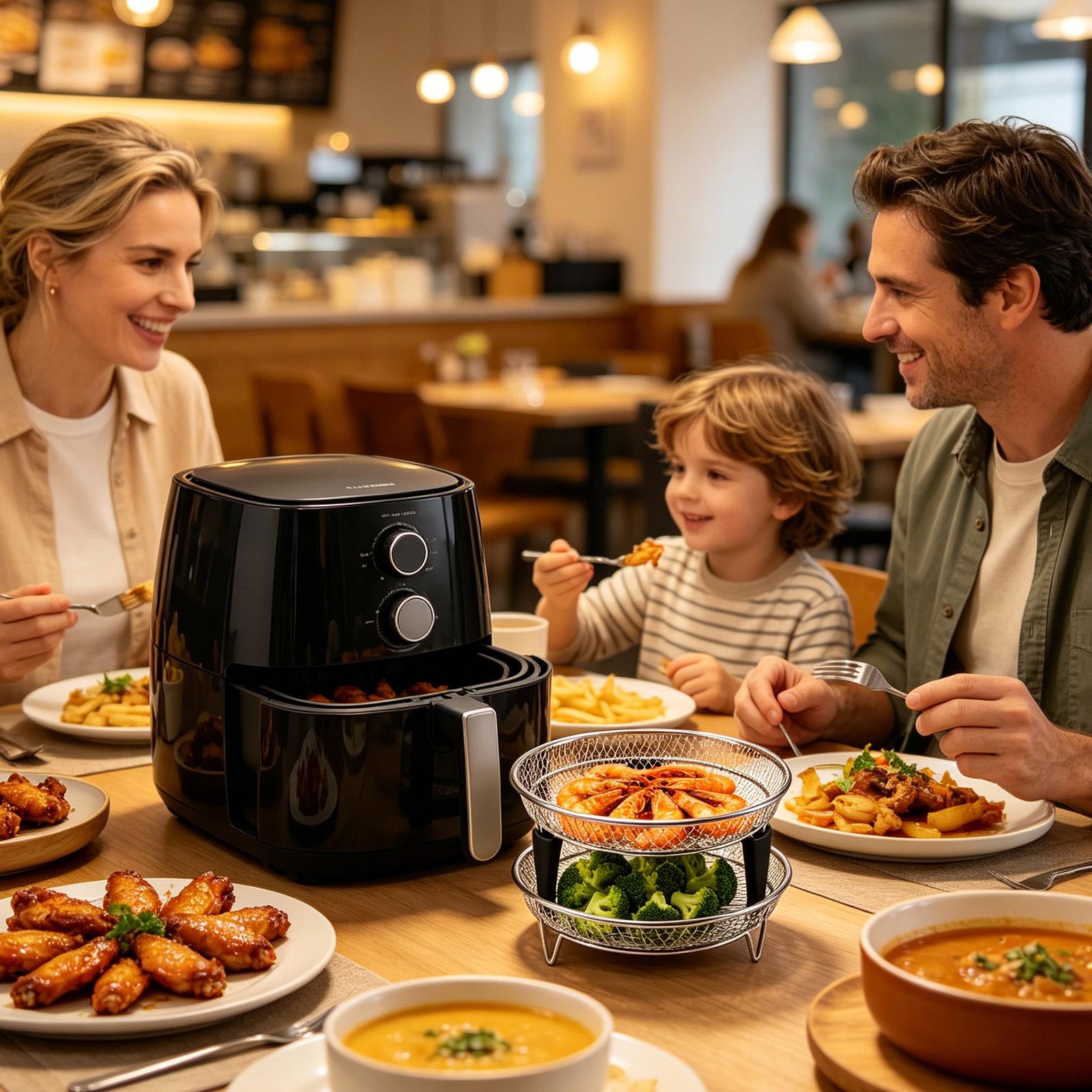 Panier de friteuse à air en ac - Kitchen Gadgets Air Fryer avis et prix