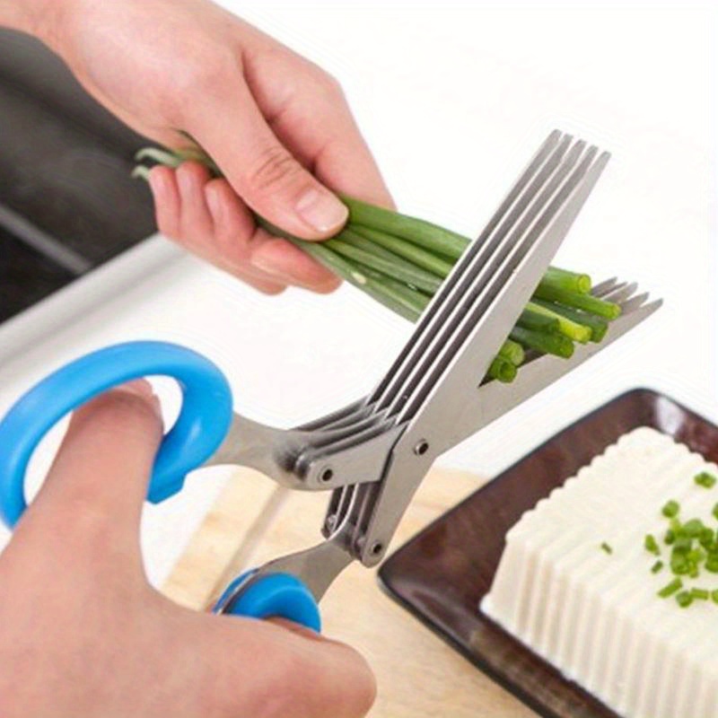 Ciseaux de cuisine en acier in - Herb Scissors 5 Blade avis et prix