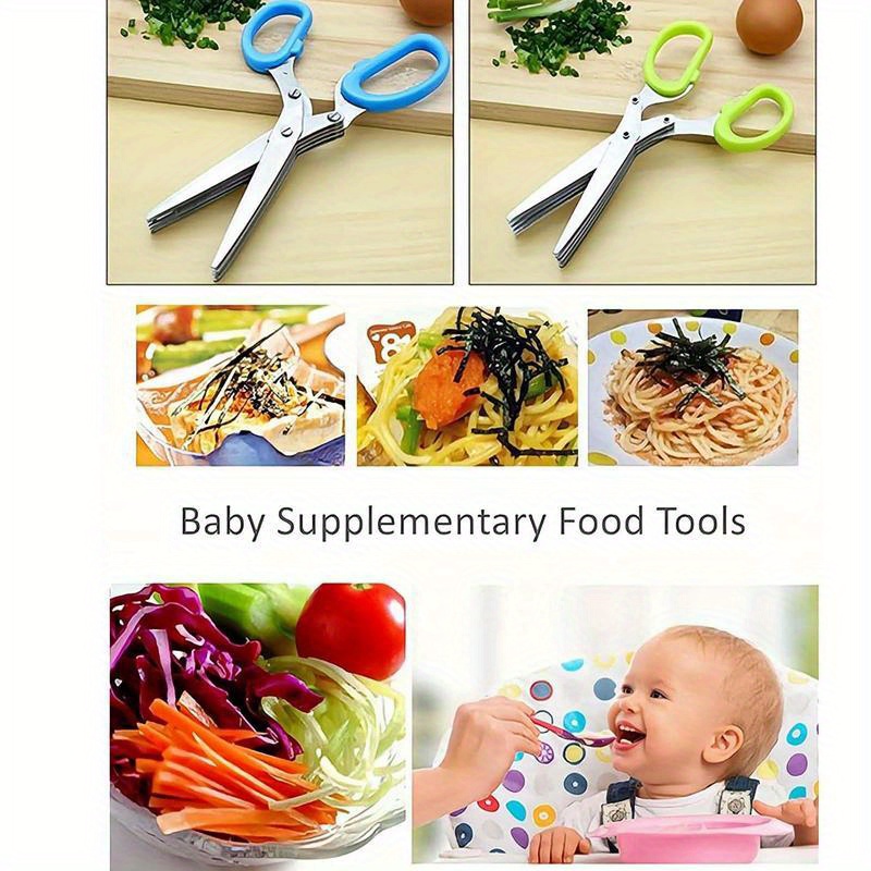 Ciseaux de cuisine en acier in - Herb Scissors 5 Blade avis et prix
