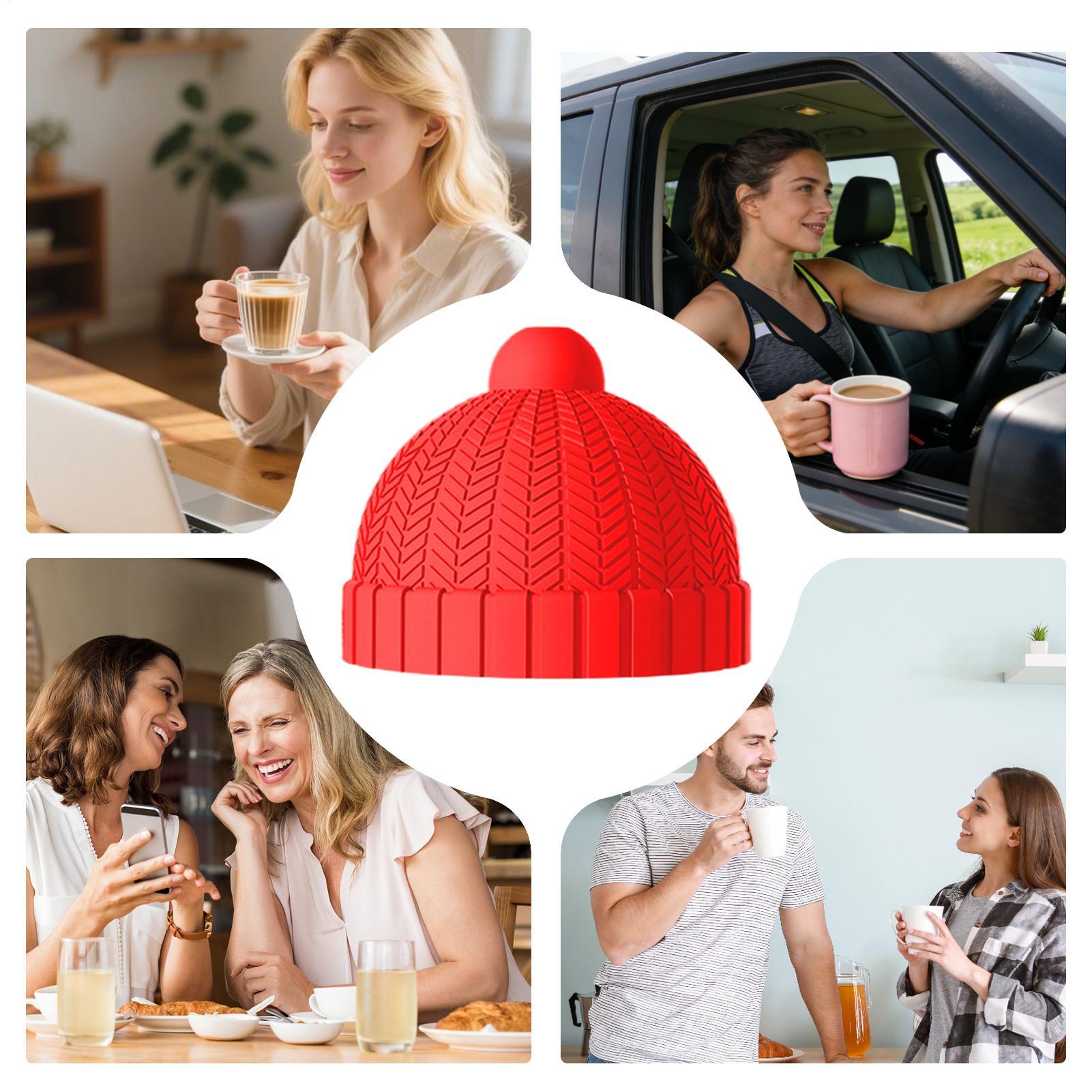 Couvercles de tasse en Silicon - Kitchen Gadgets Design avis et prix