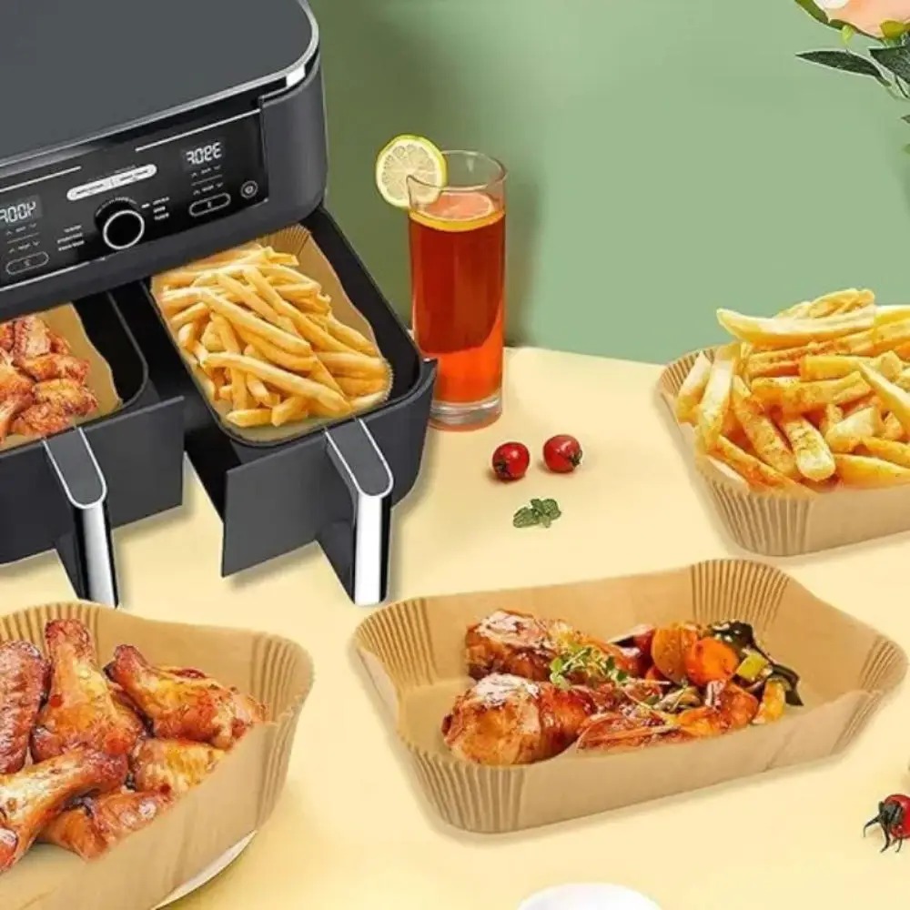 50/100 pièces de papier jetabl - Kitchen Gadgets Air Fryer avis et prix