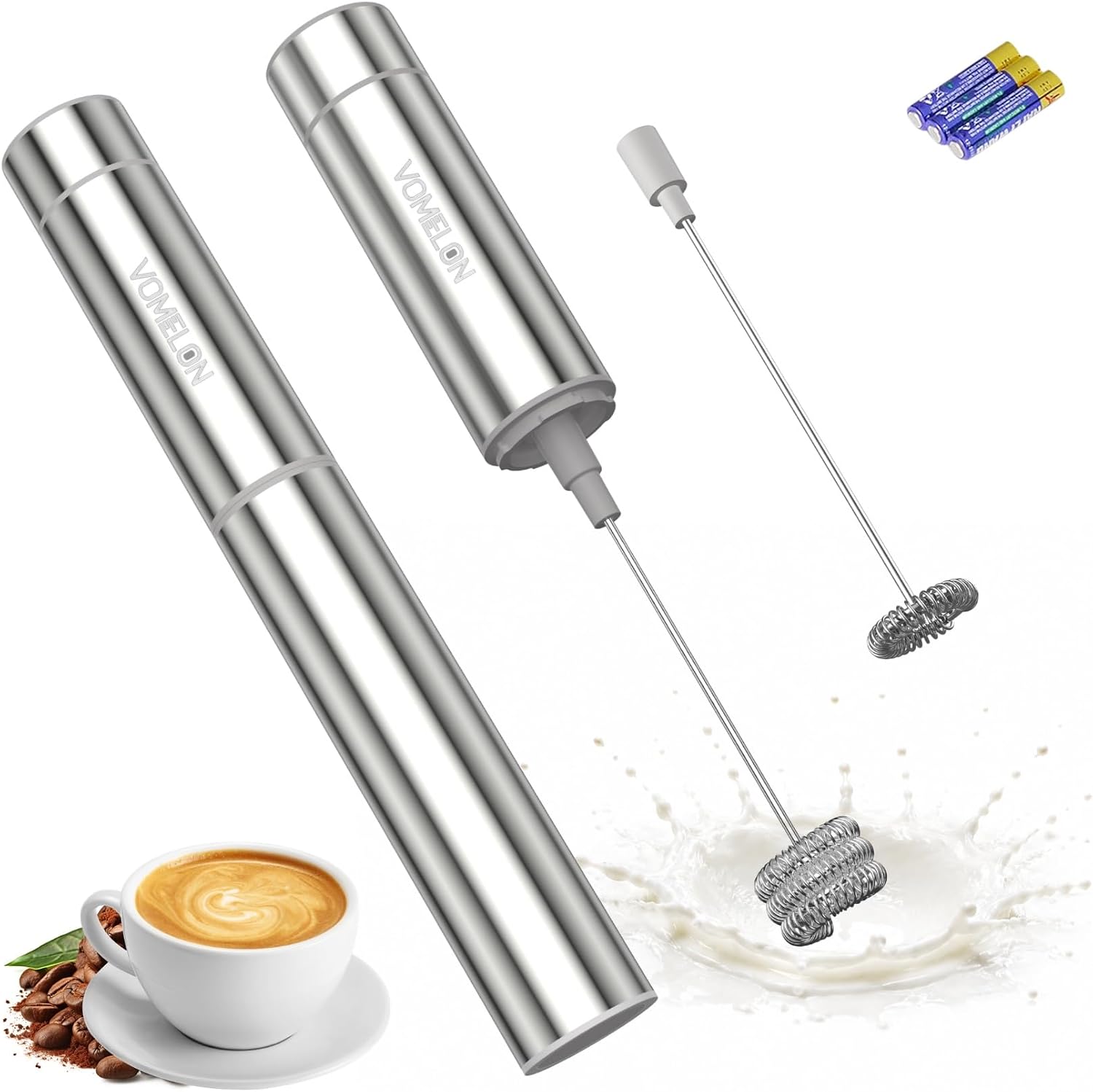 Mousseur à lait portatif, mous - Milk Frother avis et prix
