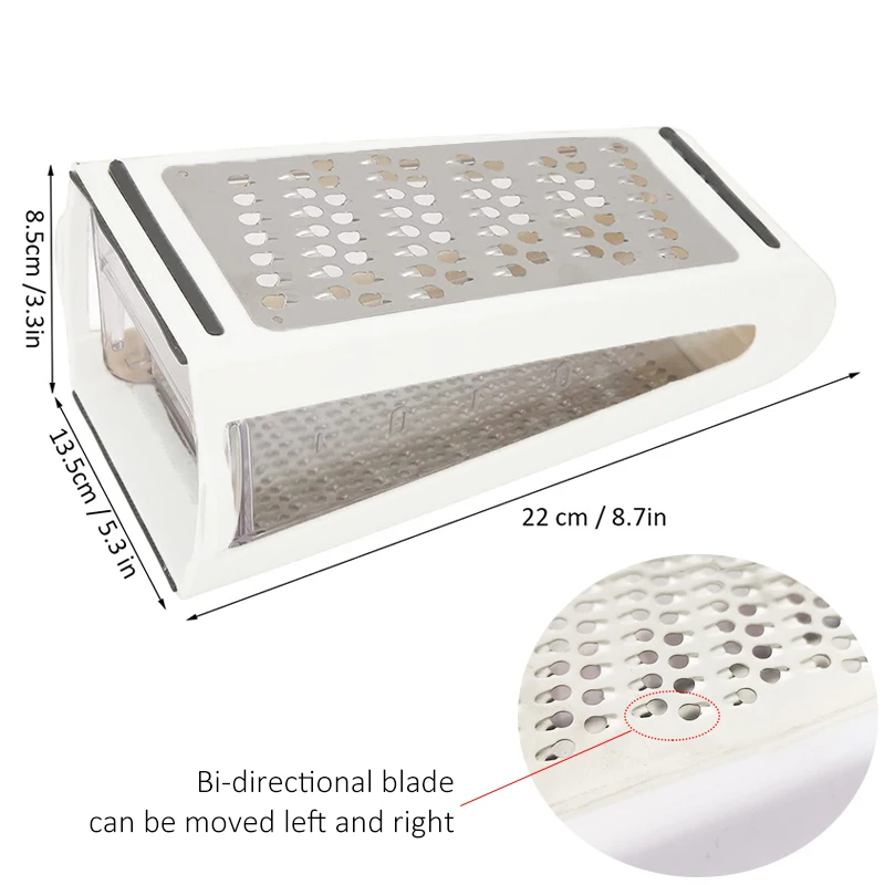 Râpe à fromage à lames doubles - Cheese Grater Box avis et prix
