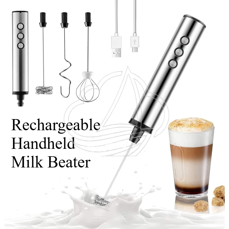 Mousseur à lait 3-en-1, batteu - Milk Frother avis et prix