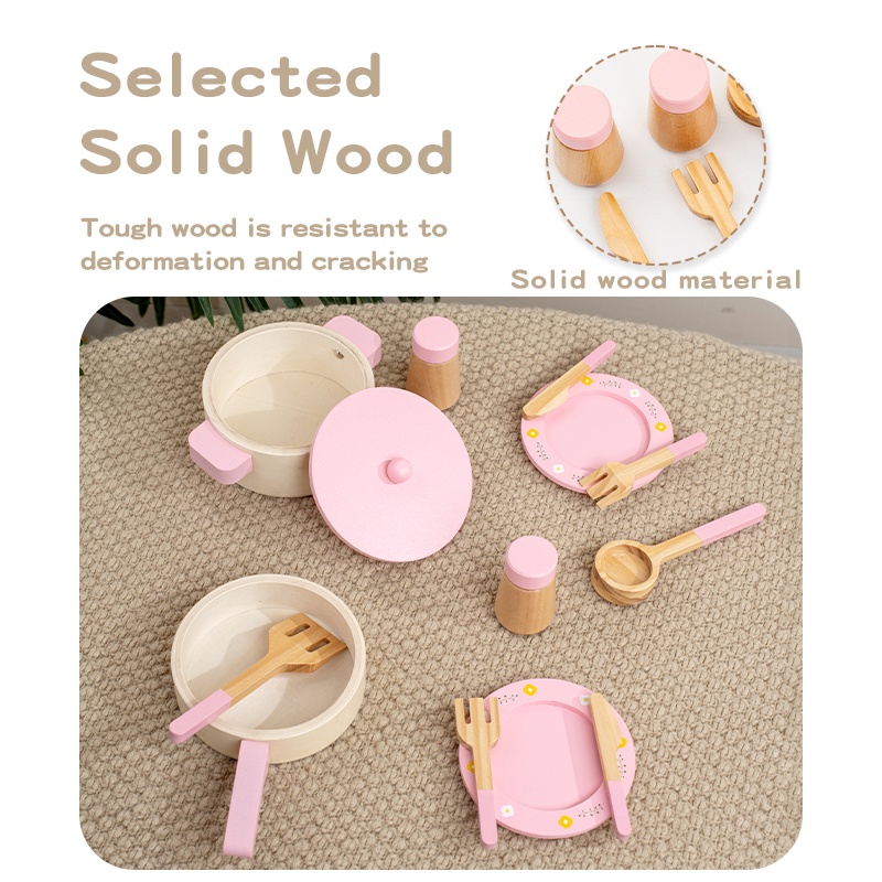 Ensemble de cuisine en bois po - Kitchen Gadgets For Kids avis et prix