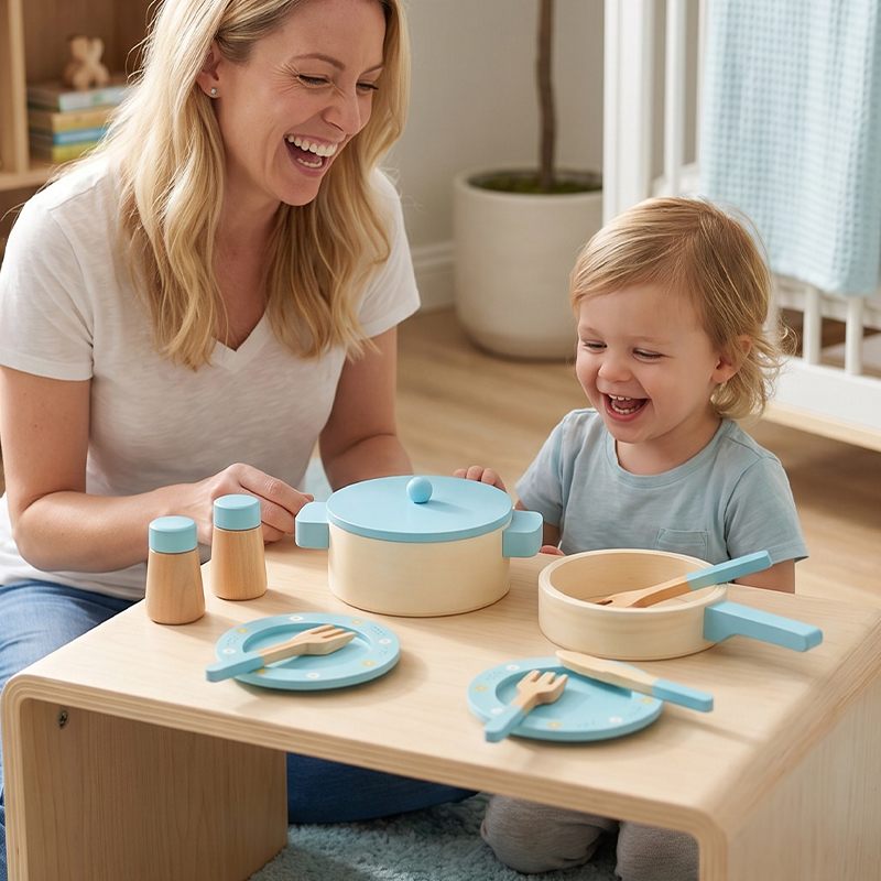 Ensemble de cuisine en bois po - Kitchen Gadgets For Kids avis et prix