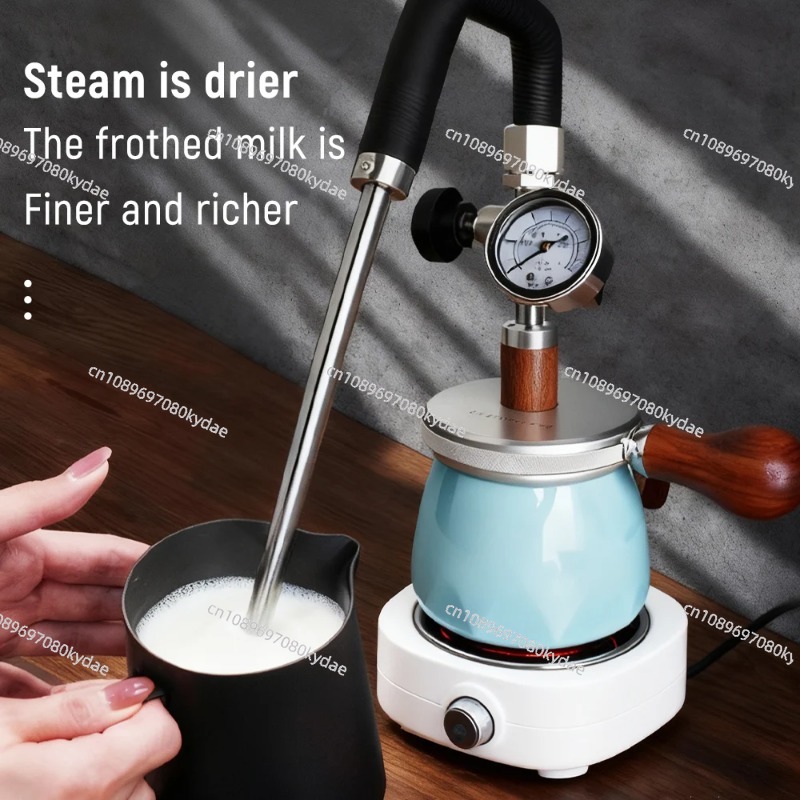 Mousseur à lait pneumatique ha - Milk Frother avis et prix
