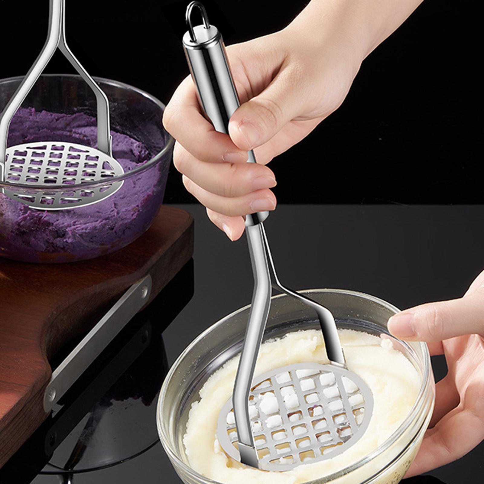 Écraseur manuel en acier inoxy - Kitchen Gadgets For Kids avis et prix