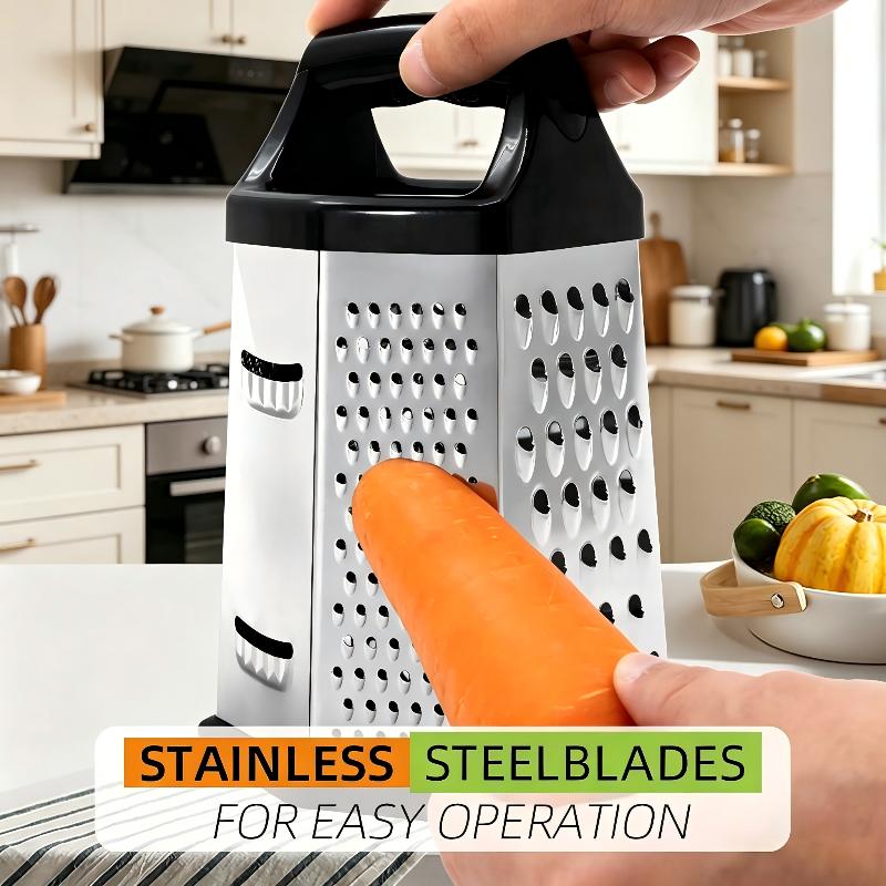 Râpe à six faces en acier inox - Cheese Grater Box avis et prix