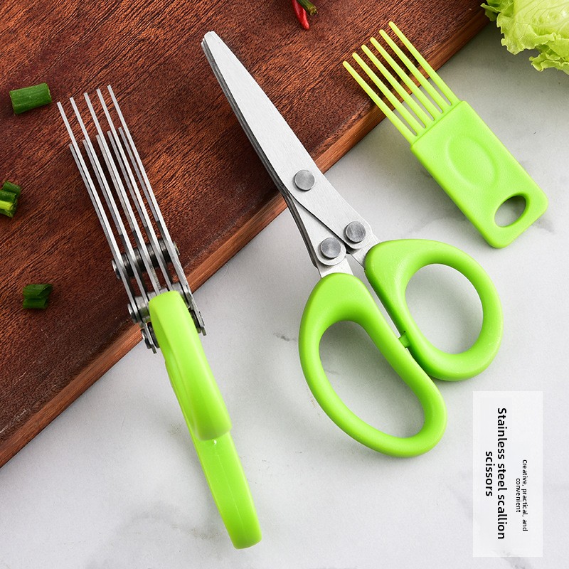 Ciseaux à ciboulette en acier  - Herb Scissors 5 Blade avis et prix