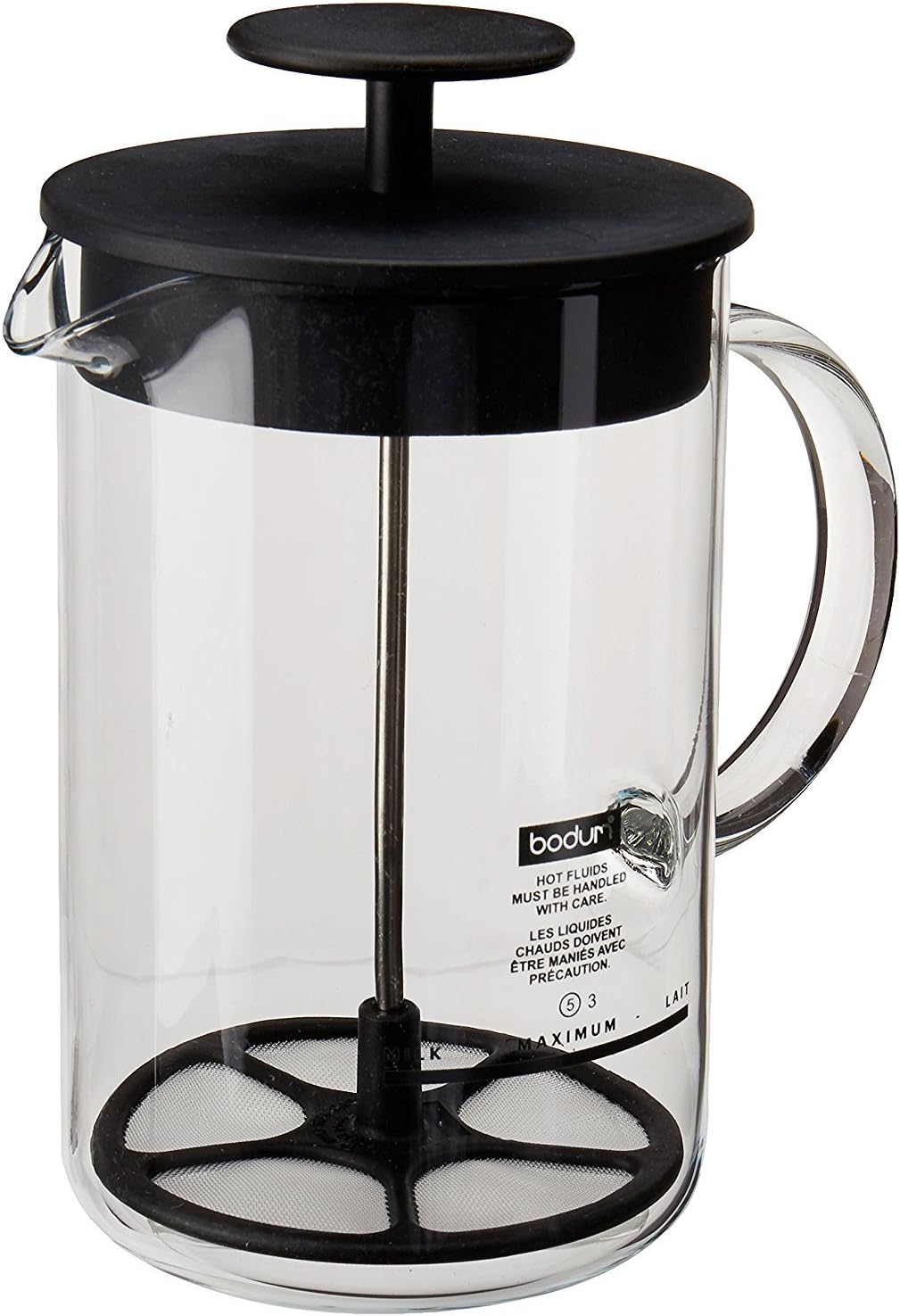 Mousseur à lait manuel, 8 oz,  - Milk Frother avis et prix