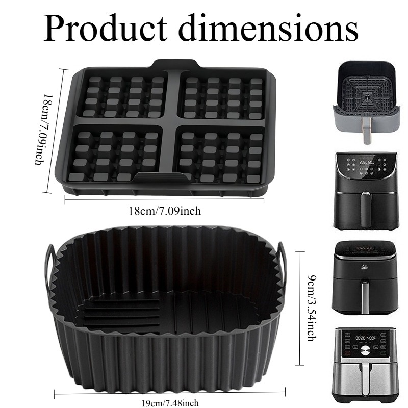 Kit de pâtisserie - Moule carr - Kitchen Gadgets Air Fryer avis et prix