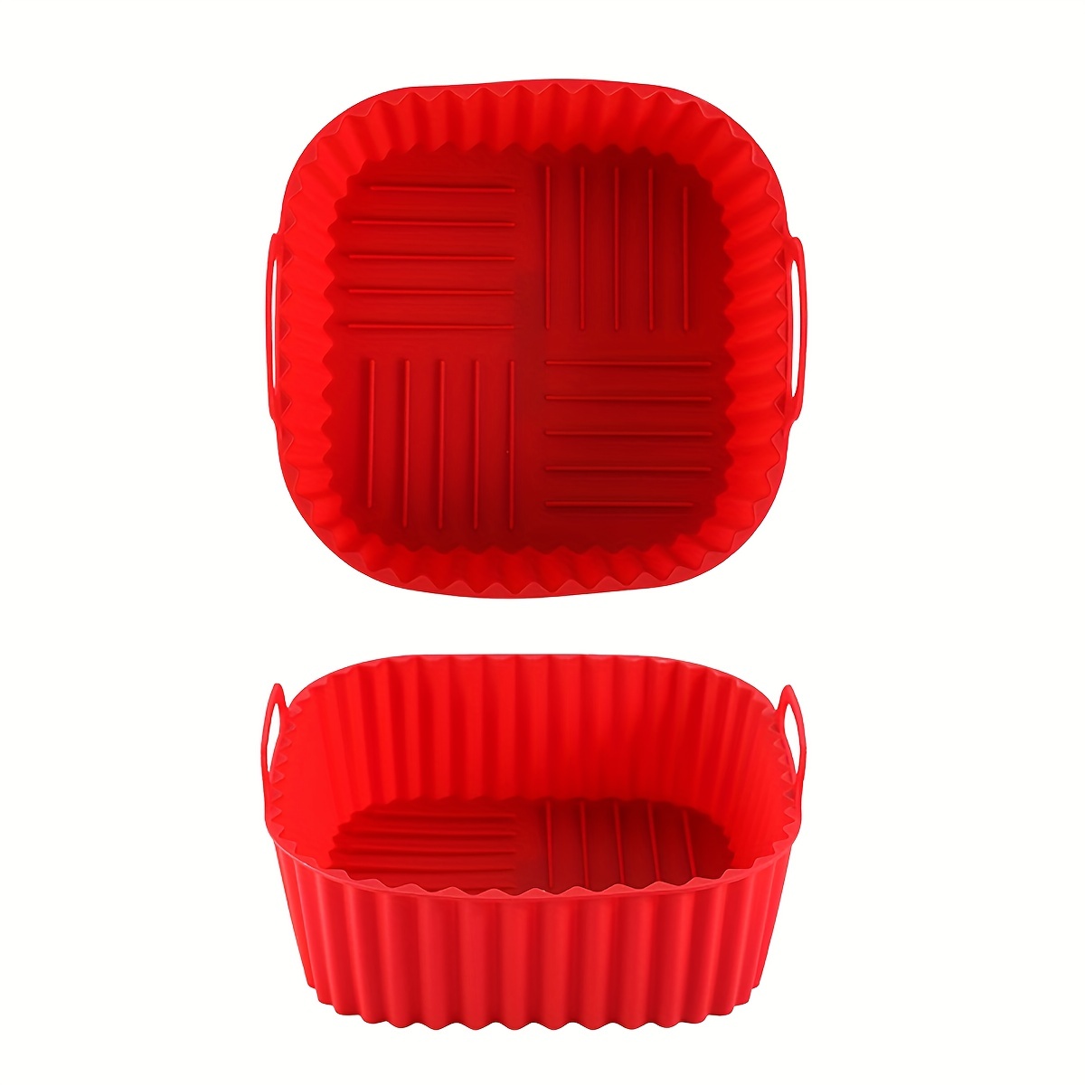 1 revêtement carré en silicone - Kitchen Gadgets Air Fryer avis et prix