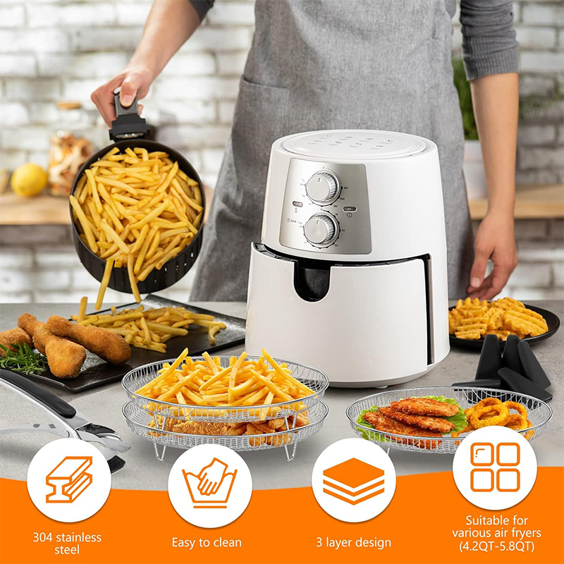 Support de friteuse à Air à 3  - Kitchen Gadgets Air Fryer avis et prix