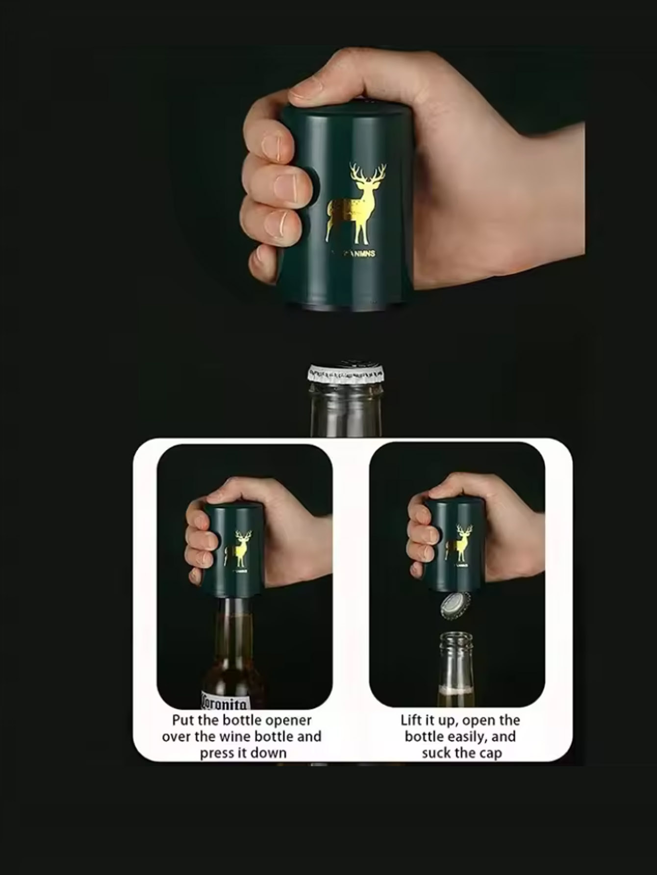 Ouvre-bouteille de bière autom - Kitchen Gadgets Design avis et prix