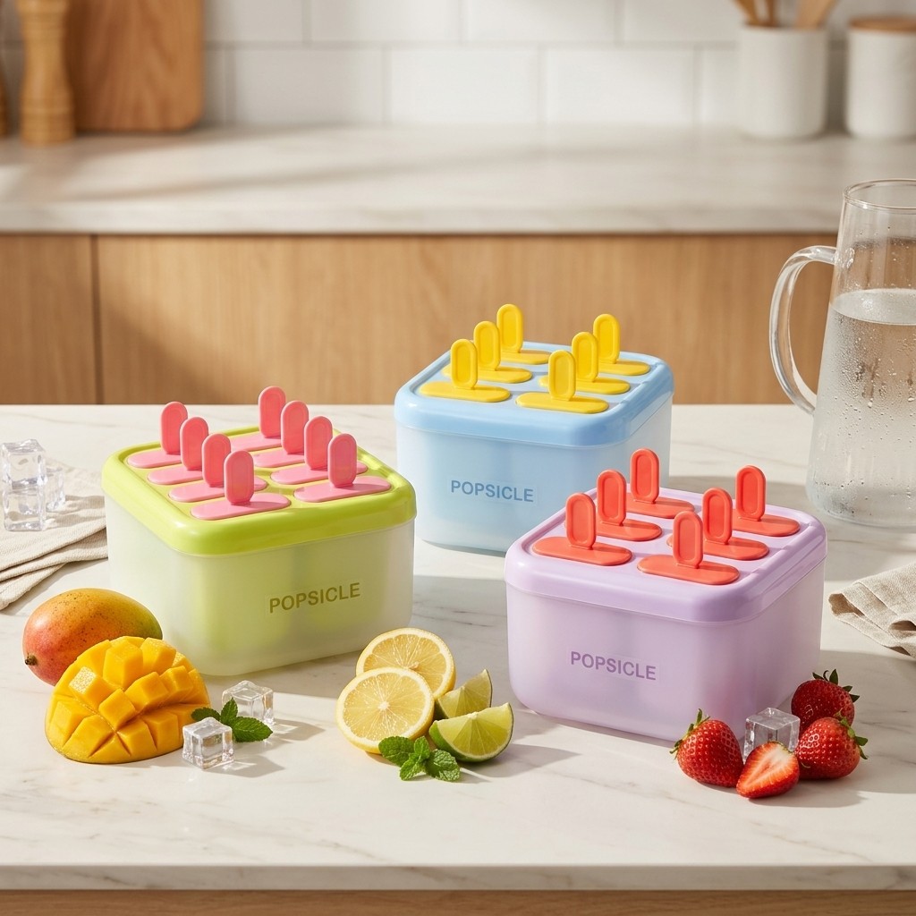 Moules à glaces en plastique à - Kitchen Gadgets For Kids avis et prix