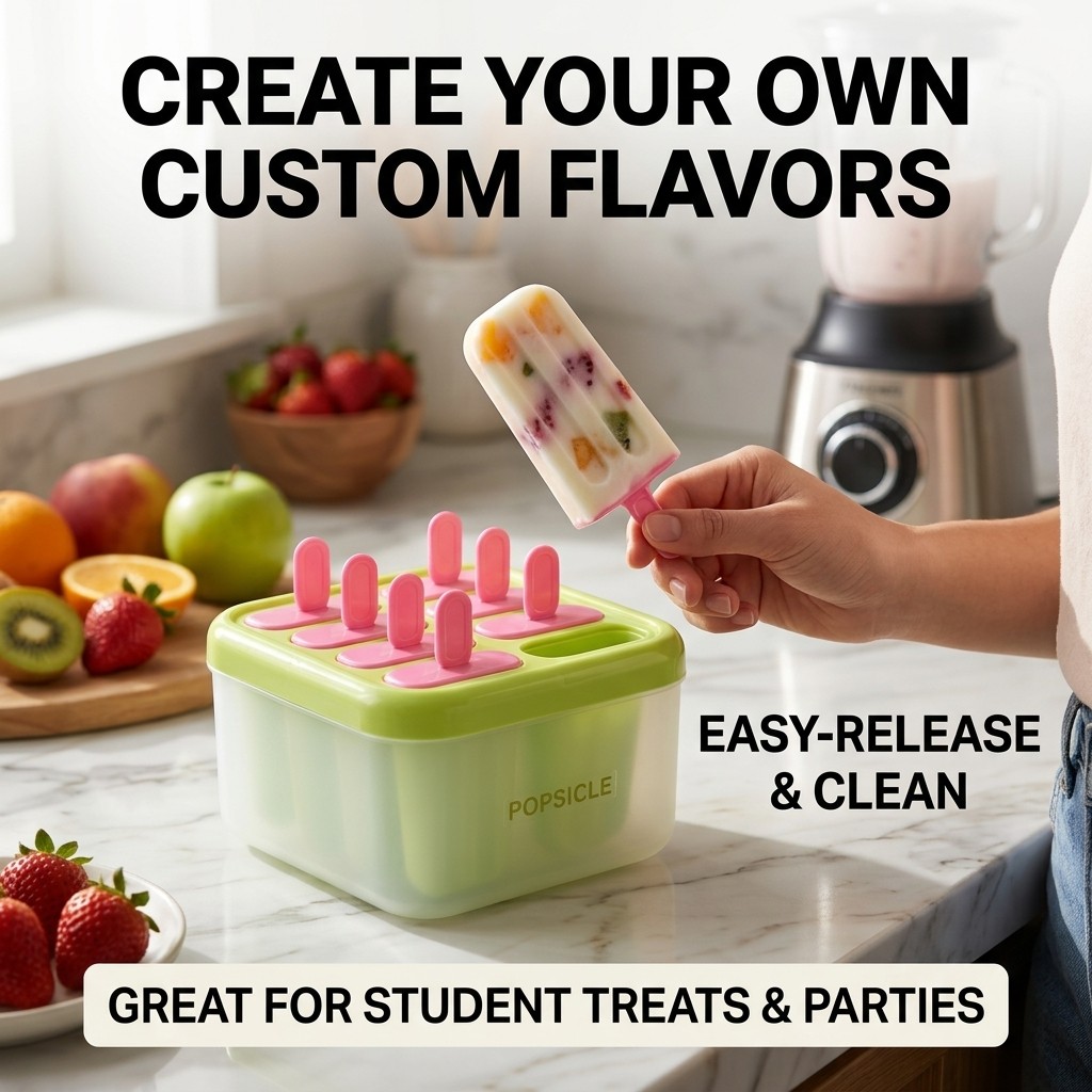 Moules à glaces en plastique à - Kitchen Gadgets For Kids avis et prix