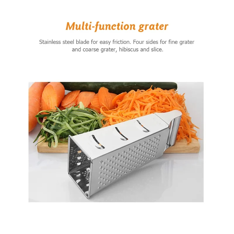 Râpe à Lames Quadruples en Aci - Cheese Grater Box avis et prix