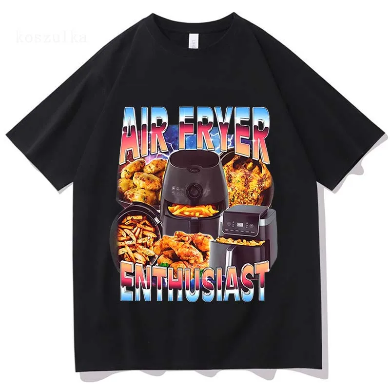 T-shirt à col rond imprimé pou - Kitchen Gadgets Air Fryer avis et prix