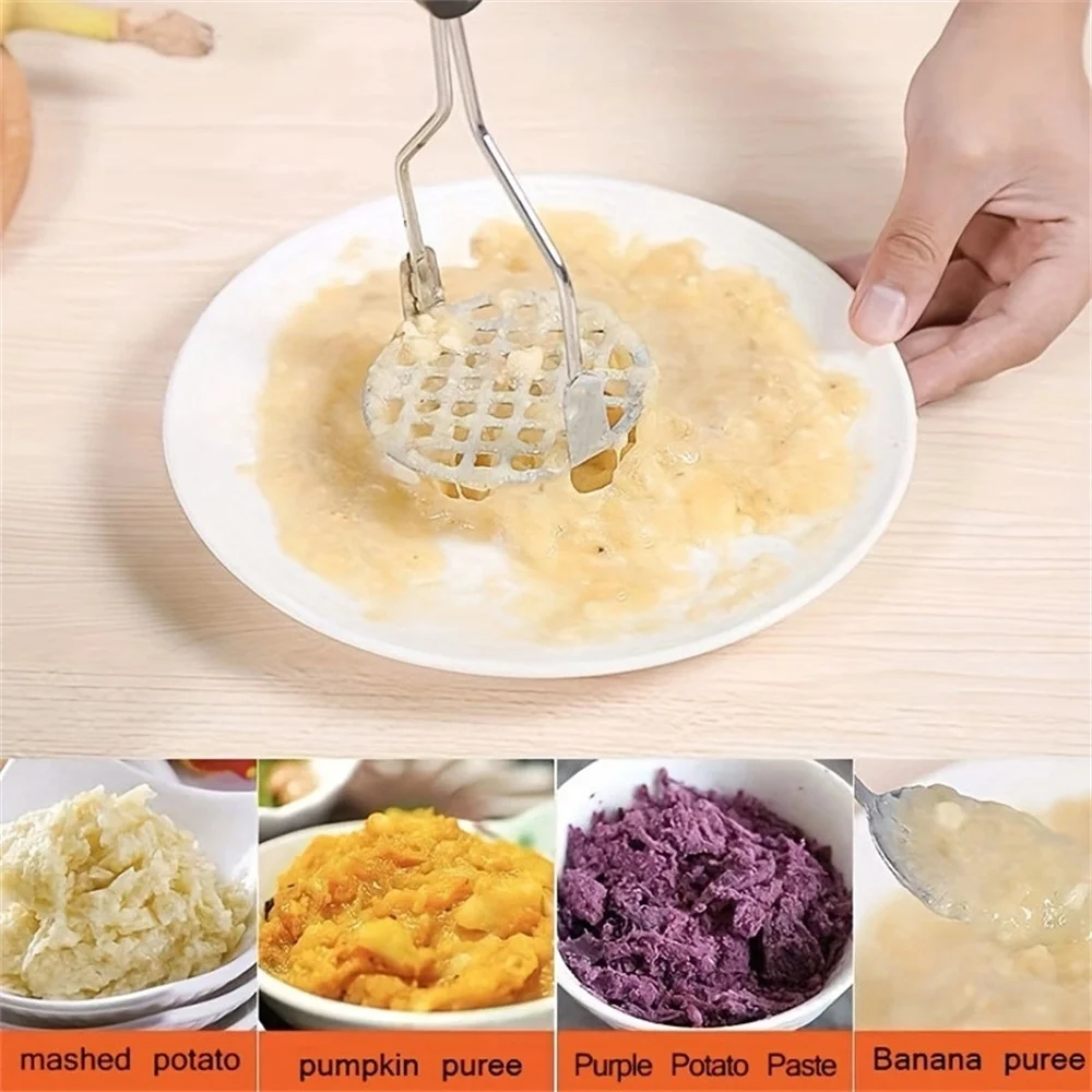 Écrase-pommes manuel en acier  - Kitchen Gadgets For Kids avis et prix