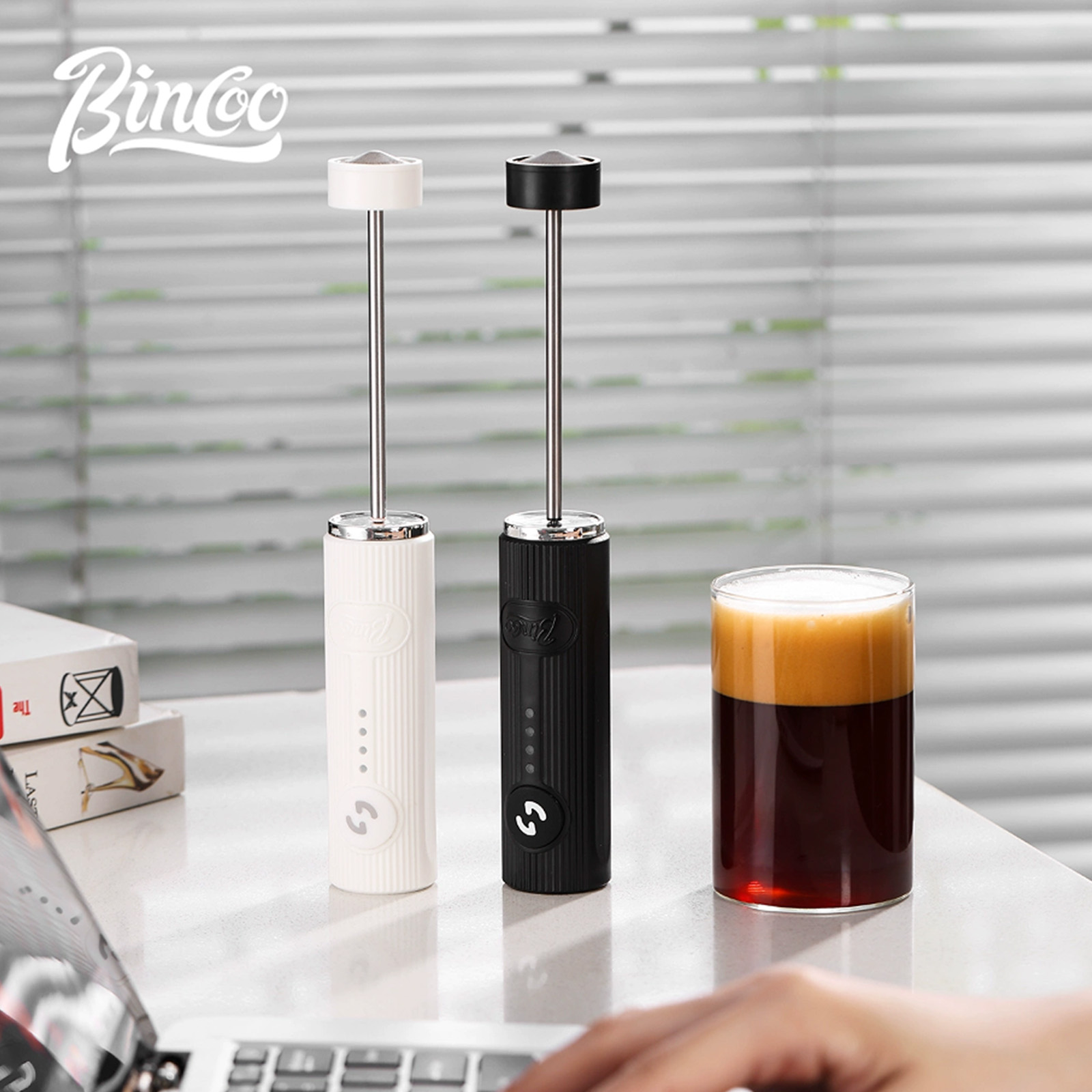 BINCOO mousseur à café électri - Milk Frother avis et prix