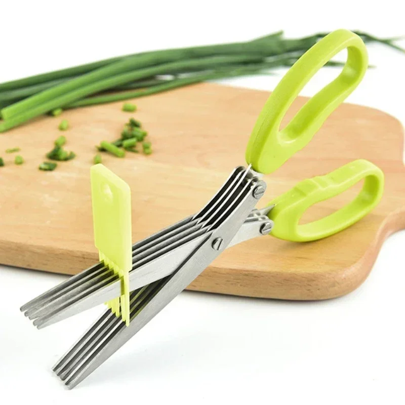 Ciseaux de Cuisine Multifoncti - Herb Scissors 5 Blade avis et prix